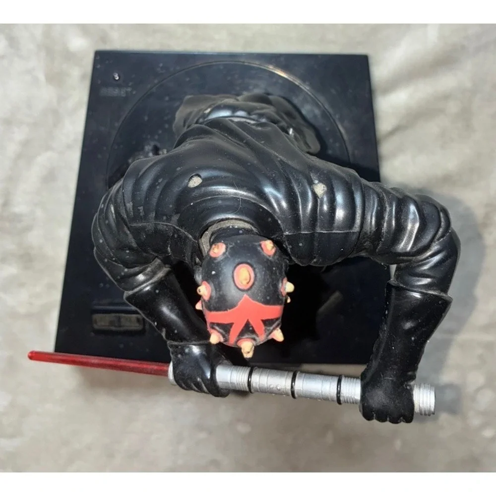 Darth Maul‎ Coin Bank Interactive Talking Thinkway Toys Star Wars Episode 1 Vtg